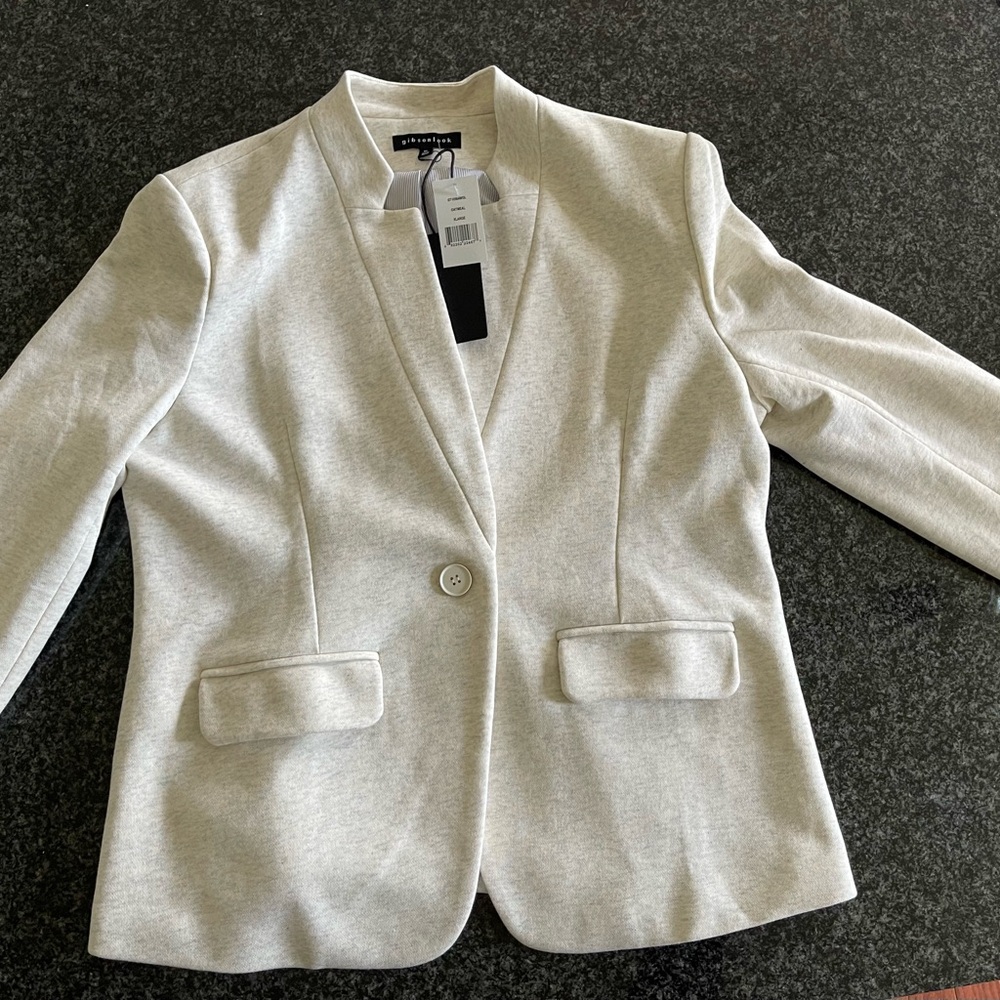 GibsonLook Oatmeal Blazer